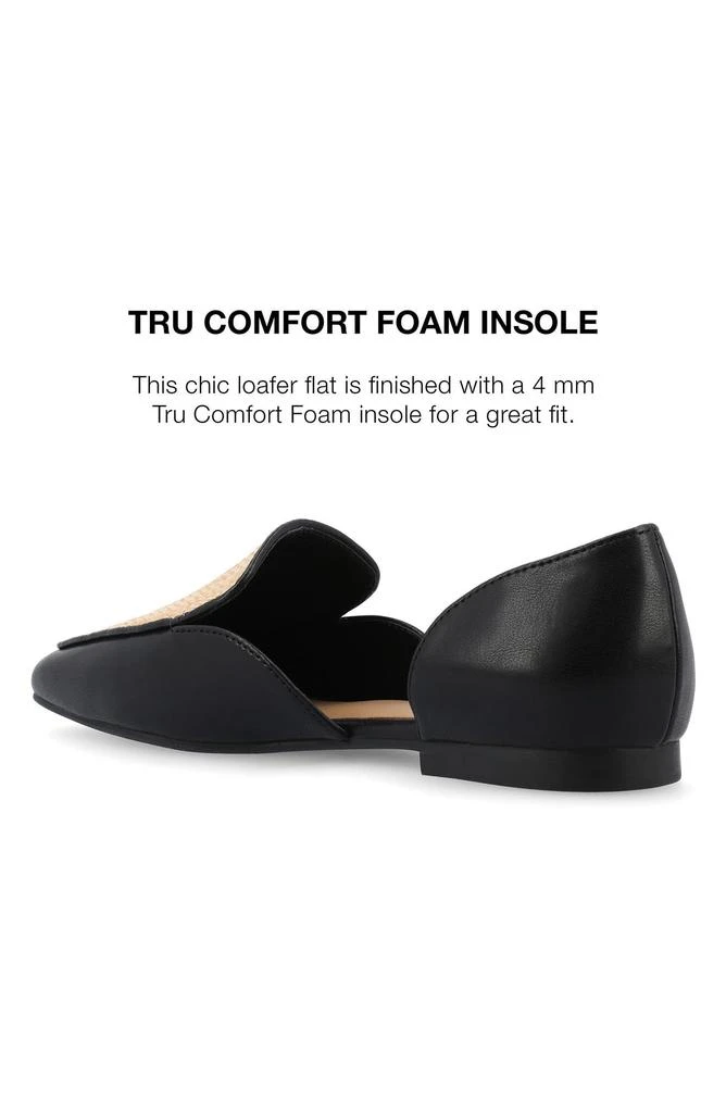 Journee Collection Kennza Mixed Media Loafer 8