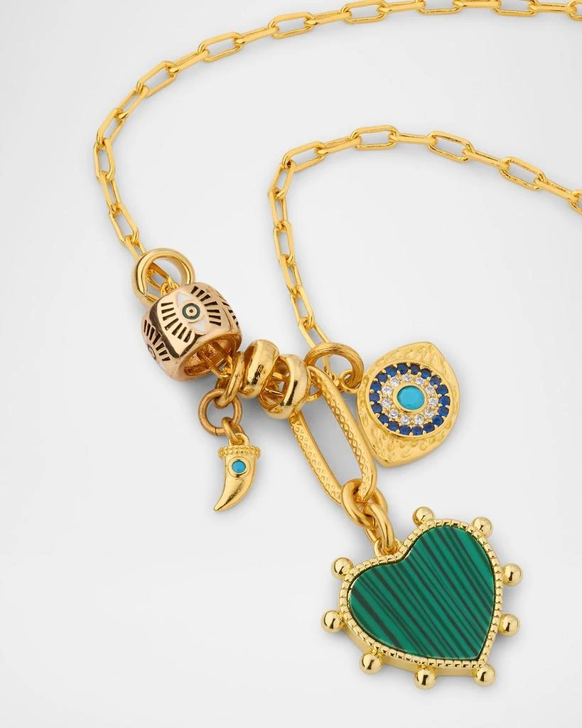 Elizabeth Cole Mathilda Charm Necklace 3