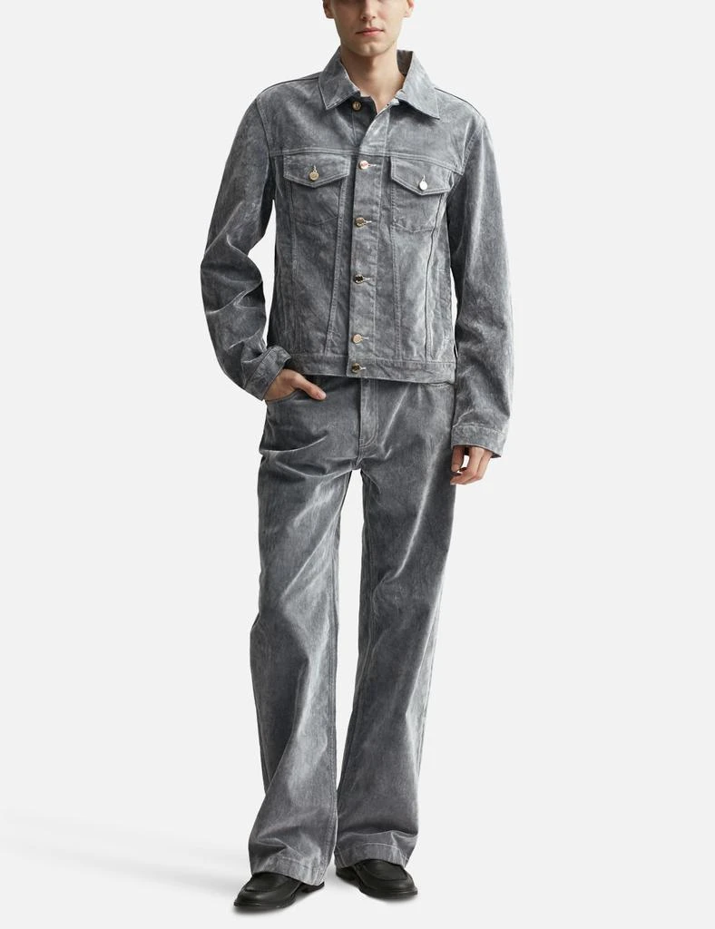 Casablanca Peach Denim Jeans 5