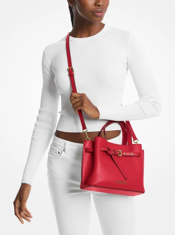 michael_kors Emilia Small Pebbled Leather Satchel 3