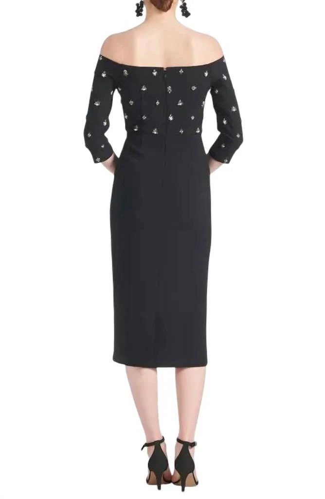 Sachin & Babi Sachin & Babi - Fatima Embellishedoff Shoulder Midi Dress 2