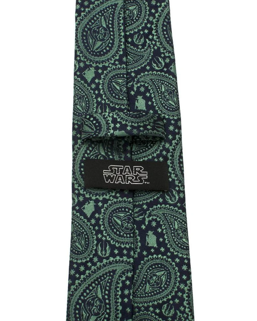 Cufflinks Inc Star Wars Yoda Green Paisley Tie 4