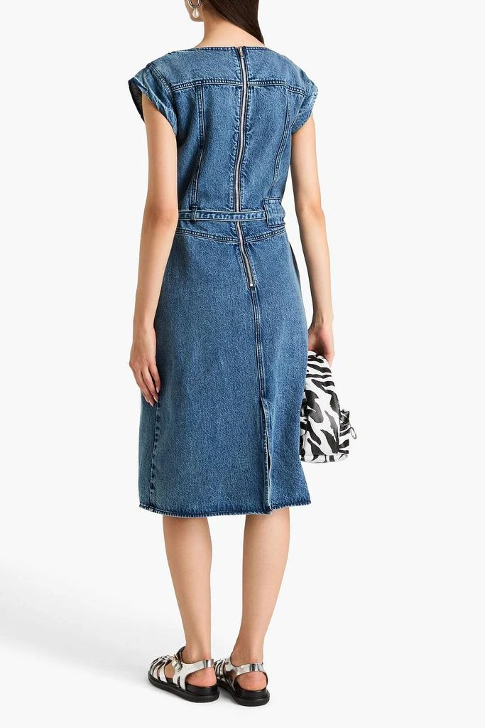 3.1 PHILLIP LIM Belted denim midi dress 3