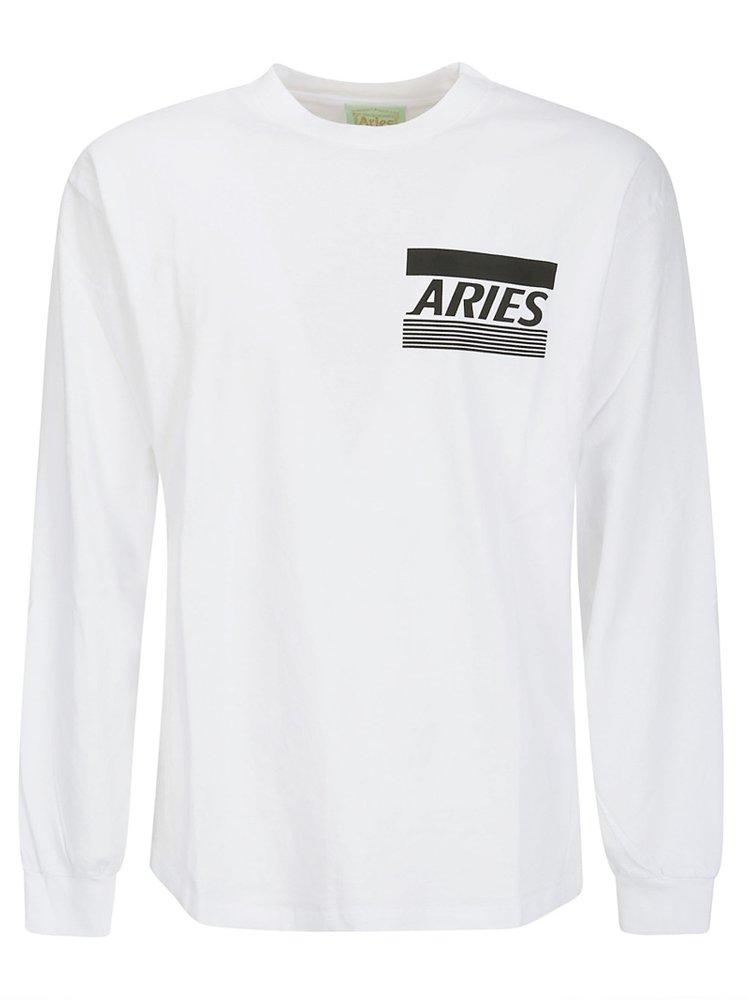 Aries Aries Long-Sleeved Crewneck T-Shirt