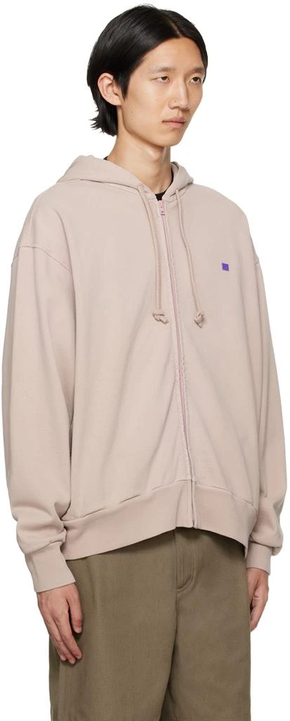 Acne Studios Beige Patch Hoodie 2