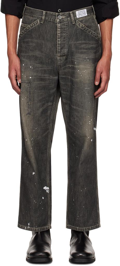 Neighborhood Black Savage Utility Jeans