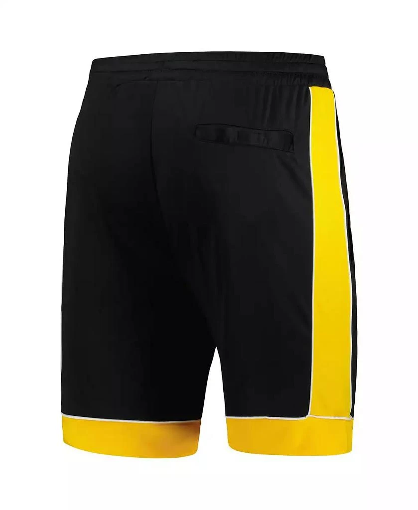 Starter Men's Black, Gold Pittsburgh Steelers Fan Favorite Fashion Shorts 3