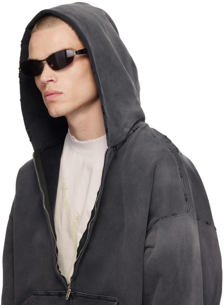 Balenciaga Gunmetal Miami Sunglasses 4