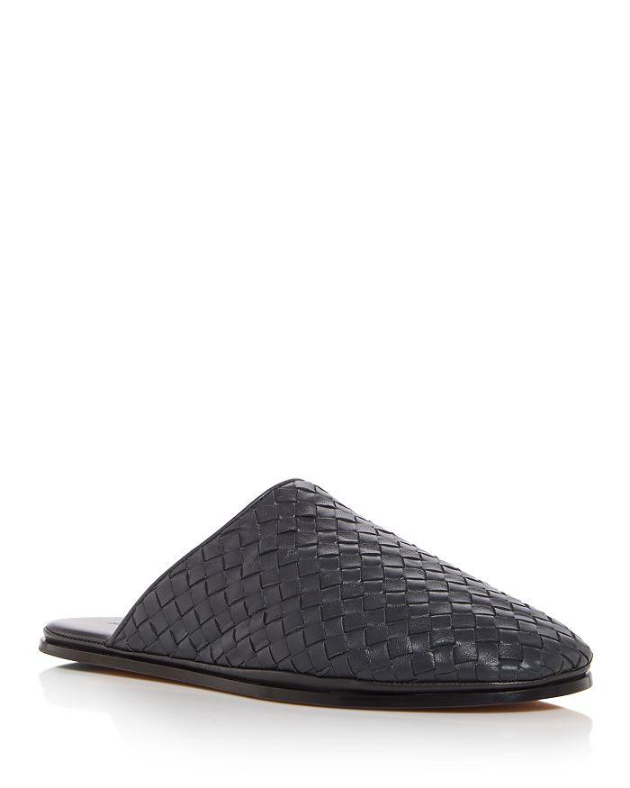 サンダル Bottega Veneta Chocolate Nappa Leather Slippers Bottega Veneta Chocolate Nappa Leather Slippers - Sandals