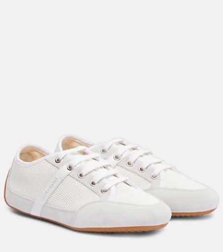 Givenchy Slim suede-trimmed sneakers
