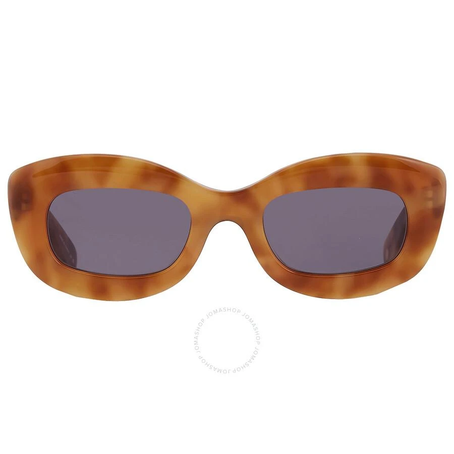 GARRETT LEIGHT DOLORES SUN Blue Smoke Cat Eye Ladies Sunglasses 2139 EMT/BS 48 1