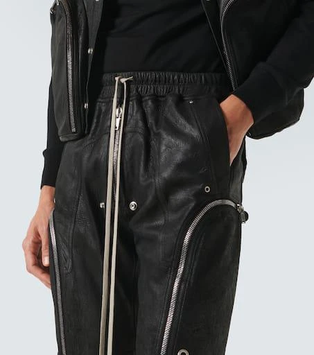 Rick Owens Leather cargo pants 5