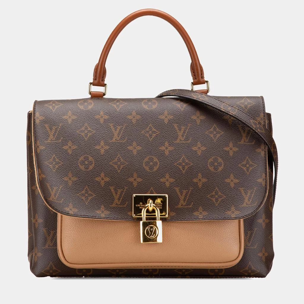 Louis Vuitton Louis Vuitton Brown Monogram Canvas Marignan Top Handle Bag 1