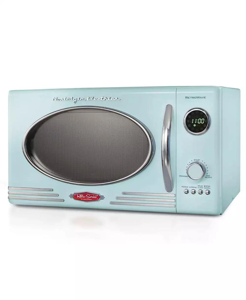 Nostalgia Retro Microwave Oven, 0.9 cube' 1