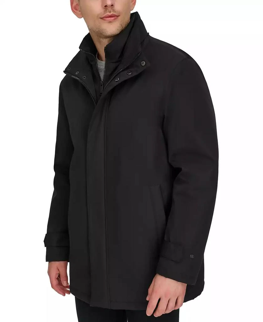 Dockers Men's Three-Quarter Length Commuter Jacket with Bib 3