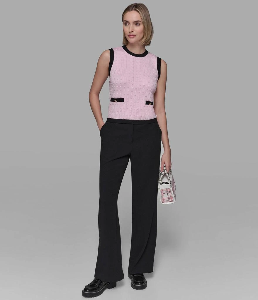 Karl Lagerfeld Paris SLEEVELESS SWEATER SHELL 7