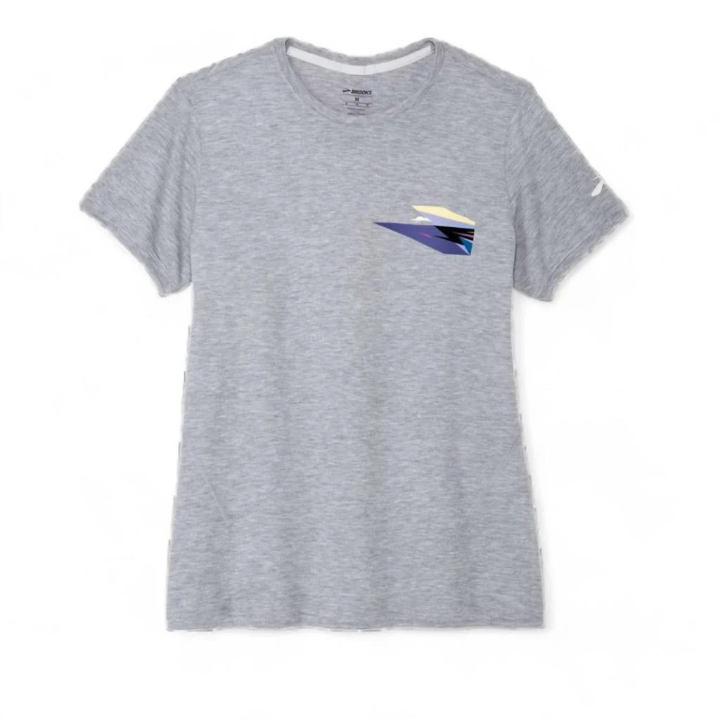 Brooks Women's Distance Short Sleeve 3.0 Tee In Brooks X/damon 24 1