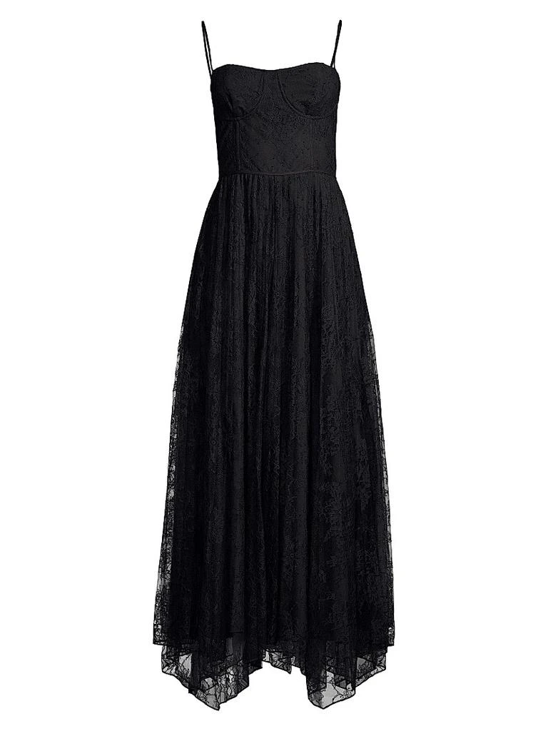 donna karan black lace dress Donna Karan Crochet Lace Overlay Shift Sleeveless Dress Black Size 4