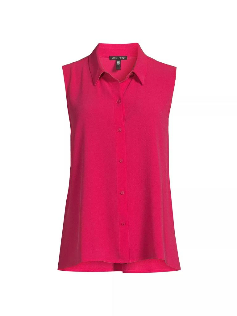Eileen Fisher Silk Sleeveless Shirt 1