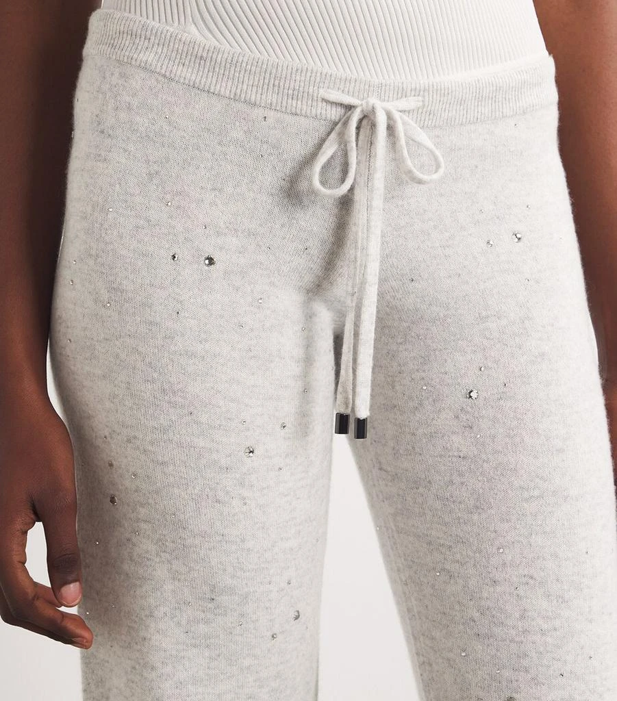 William Sharp Cashmere Crystal-Embellished Sweatpants 6