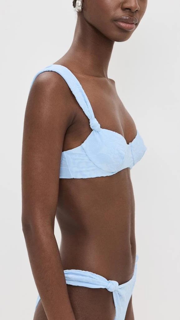 SIR. Dawn Knot Balconette Bikini Top 3