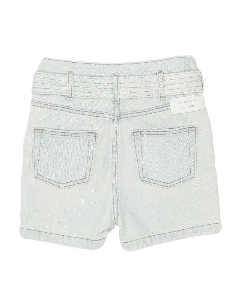 LES COYOTES DE PARIS Denim shorts 2