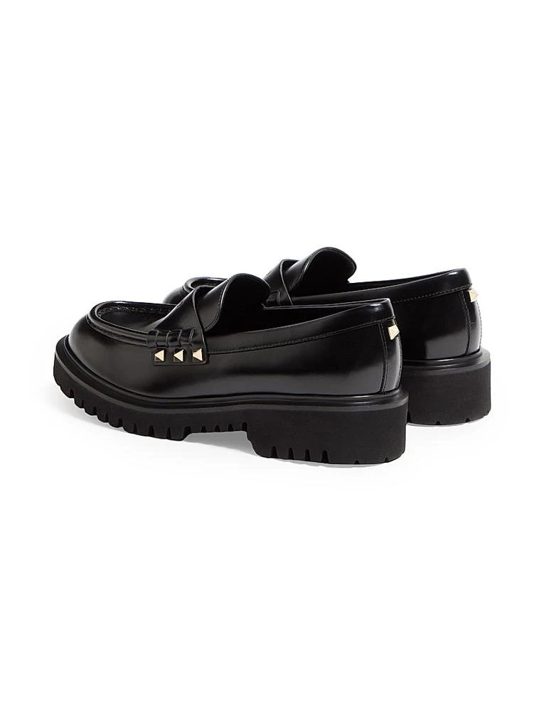Valentino Rockstud Calfskin Loafers 4