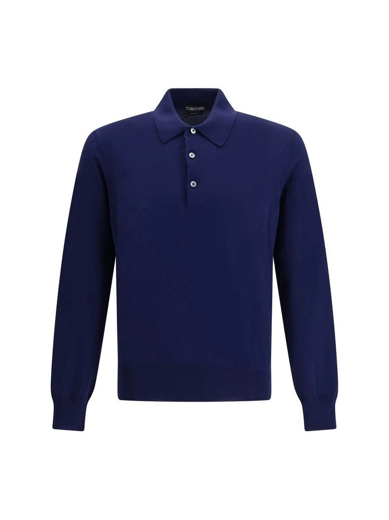 Tom Ford Tom Ford Half-Button Polo Shirt 1