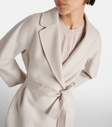Max Mara Esturia wool wrap coat 4