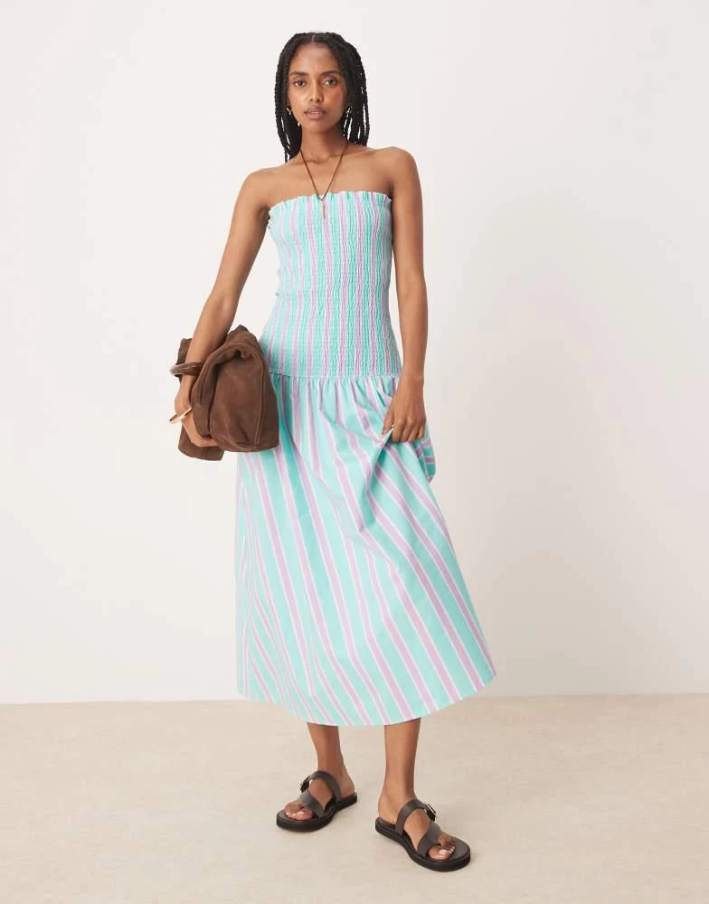 Rhode Selma Striped Drop Waist Midi Dress - Dresses & Skirts - Compare  Prices from 7+ Stores - Free Shipping - BeyondStyle