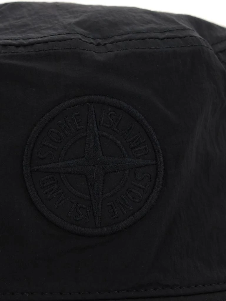 Stone Island LOGO NYLON BUCKET HAT 2