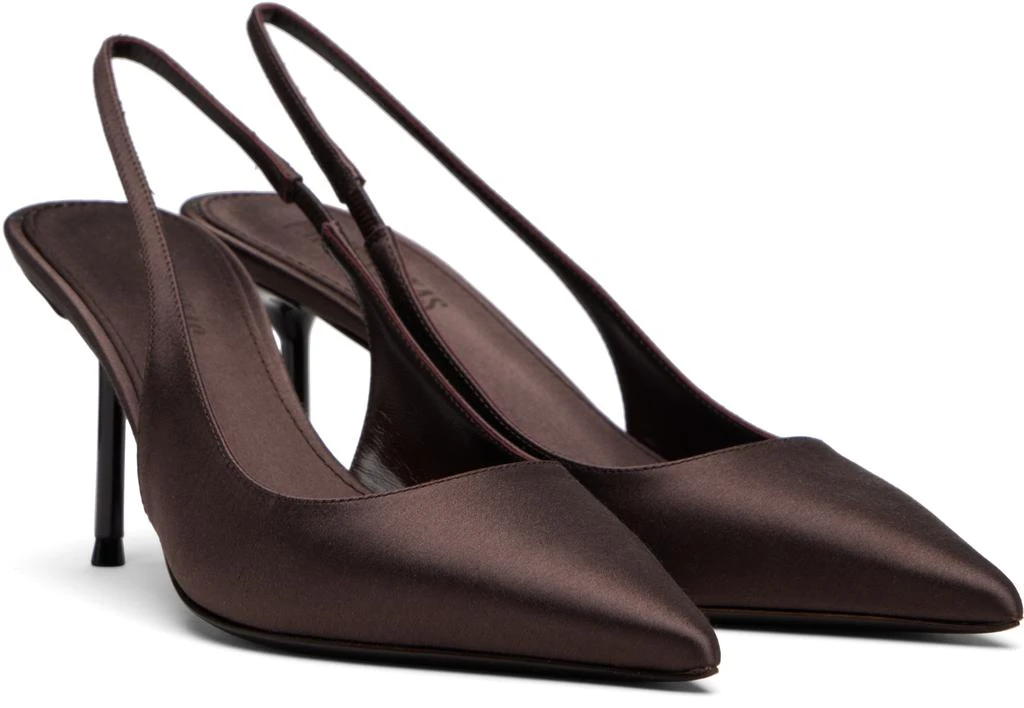 Paris Texas Brown Lidia Slingback 70 Heels 4