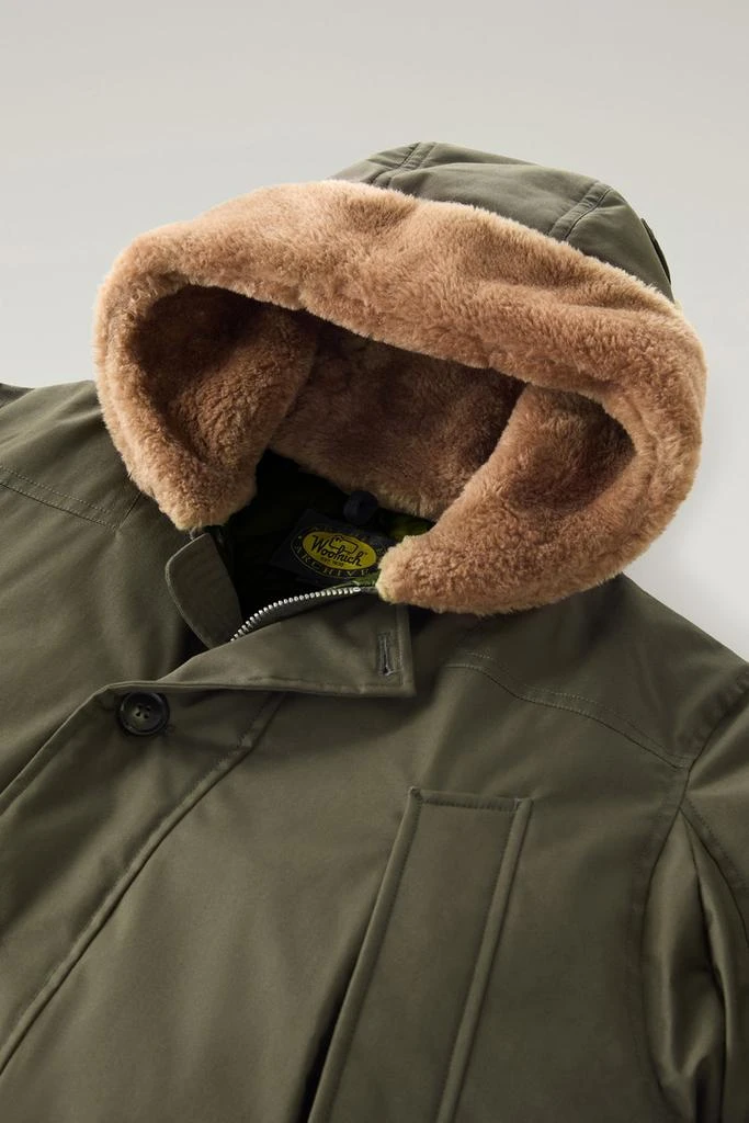 WOOLRICH Reversible Parka in Best Cotton - Men - Green 8