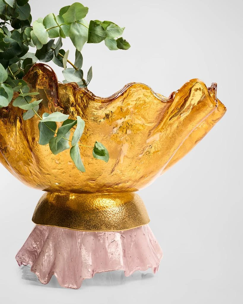 Vetrofuso Ballarina Bronze Vase 3