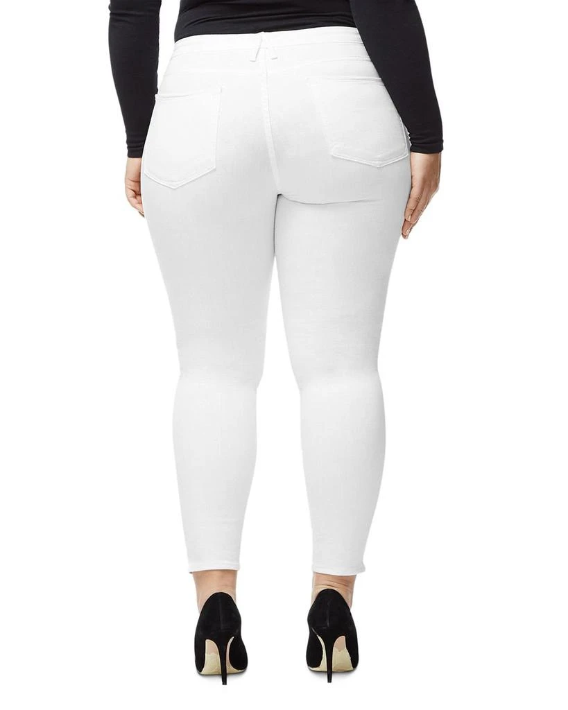 Good American Good Legs Crop Jeans in White001 4