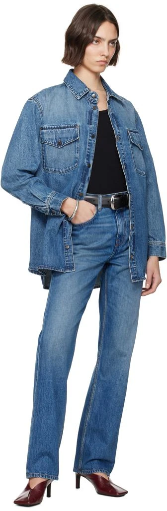 Kallmeyer Blue Farah Classic Bootcut Jeans 5