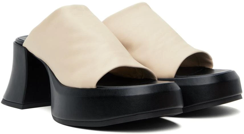 MIISTA Off-White Jimena Heeled Sandals 4