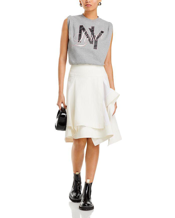 3.1 Phillip Lim NY Lover Rolled Sleeve Top