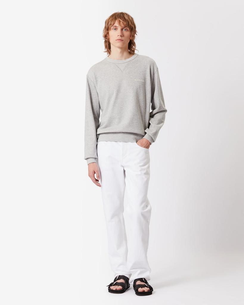 Isabel Marant ISABEL MARANT, MIKIS LOGO SWEATSHIRT - Men - Grey - M