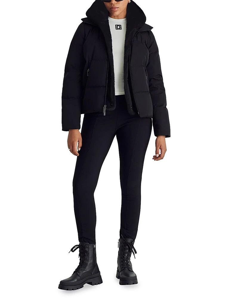 Dawn Levy Nicola Faux-Fur-Lined Puffer Jacket 2