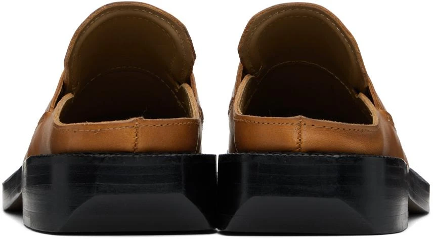 ADER error Brown Curve MU03 Slip-On Loafers 2