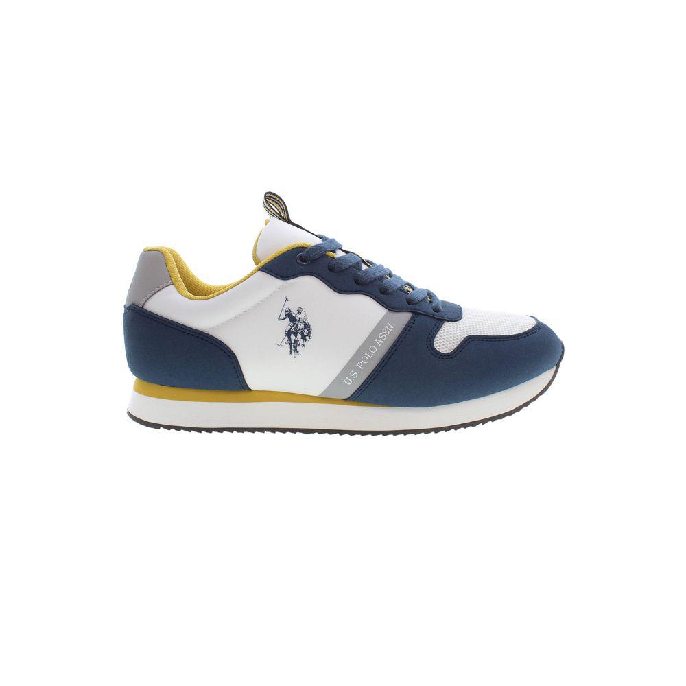 U.S. POLO ASSN. U.S. POLO ASSN. Blue Polyester Men Sneaker