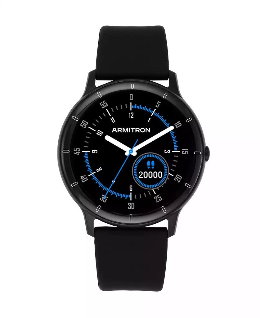 Armitron Connect Link Black Silicone Smartwatch 1