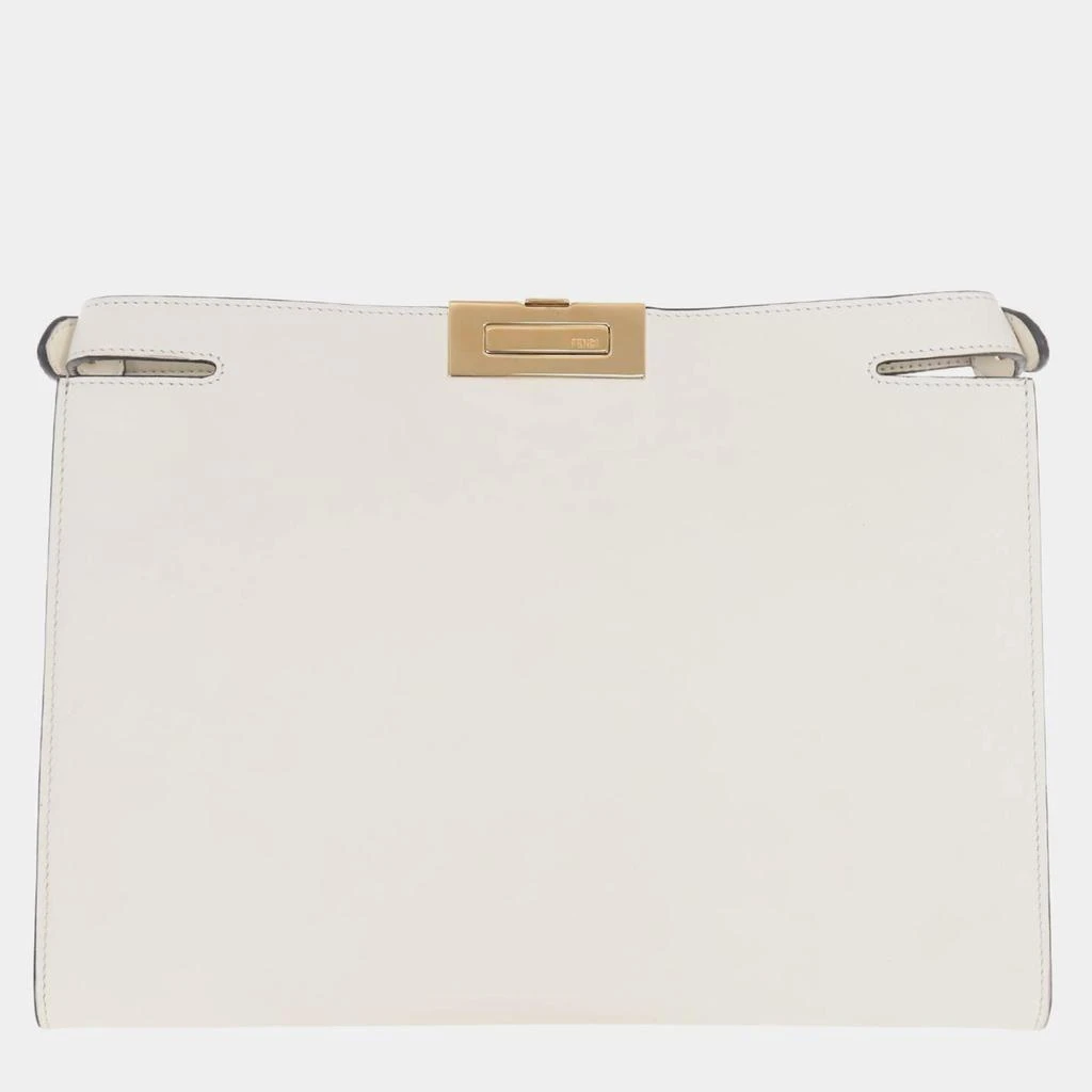 Fendi Fendi Pony Hair Peekaboo Clutch 2