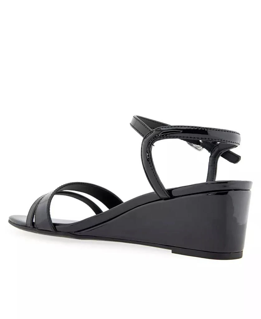 Aerosoles Women's Witt Round Toe Wedge Sandals 7