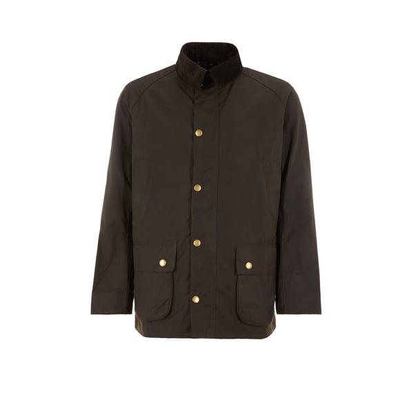 ジャケット Barbour Beadnell waxed jacket with crop cut (LWX1403 BK71) Barbour Barbour Beadnell Wax Black Cropped Jacket - Jackets