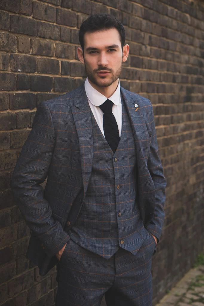 James Darby Gisborne - 3 Piece Checked Suit 2