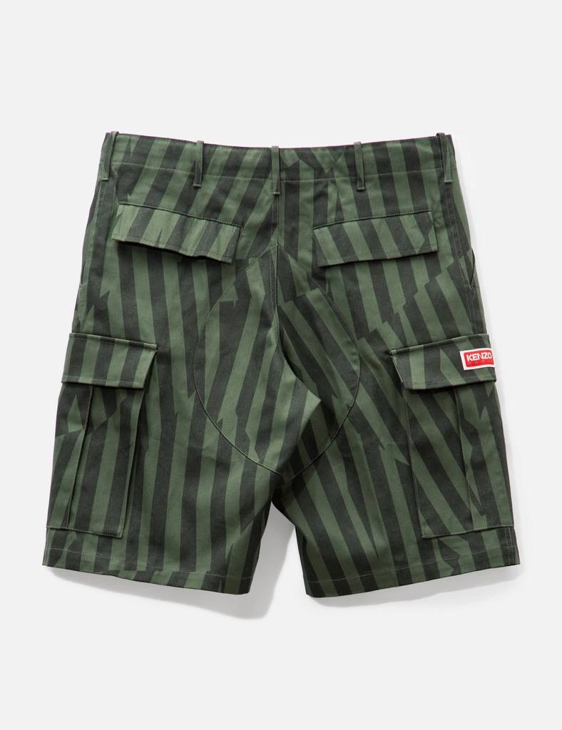 Kenzo Dazzle Stripe Cargo Shorts 2