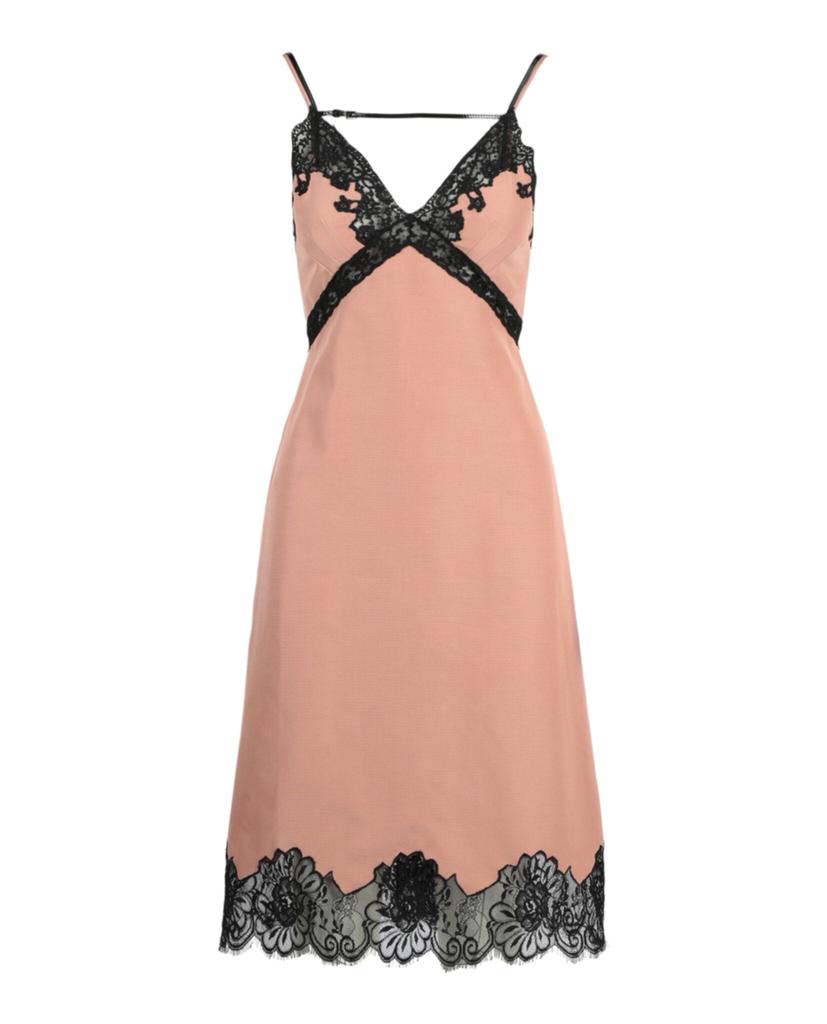 Gucci Sleeveless Lace Slip Dress - Dresses & Skirts - Save