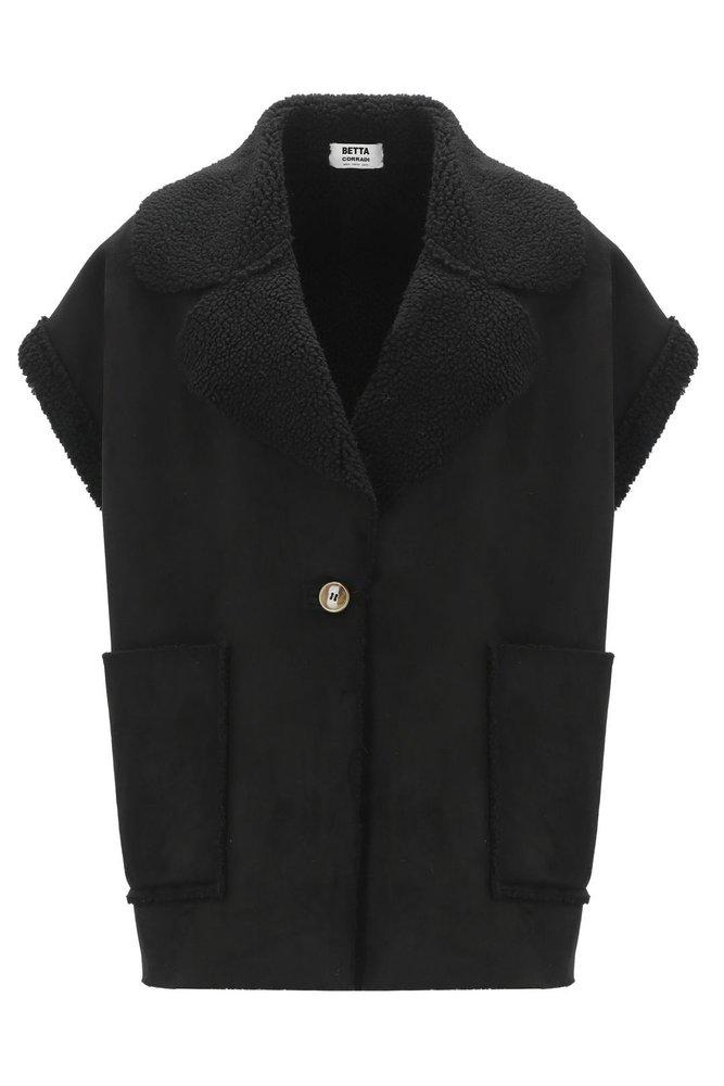Betta Corradi Betta Corradi Teddy Lapel Vest Jacket